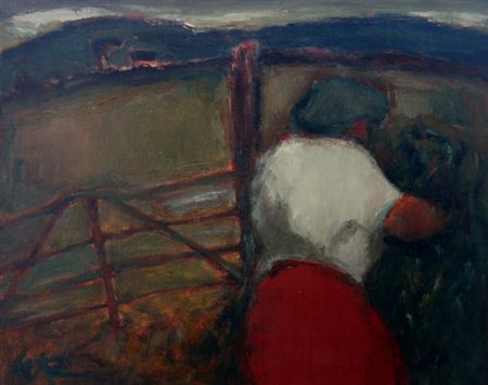 Phyllis Picking Blackberries by Will Roberts - Auction record, sale price, and art valuation. Compare with similar artists and explore comparable artworks.