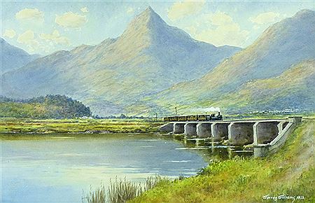 Sample artwork by Warren Williams (1863 - 1941), known for landscape painting - View similar artists and auction records