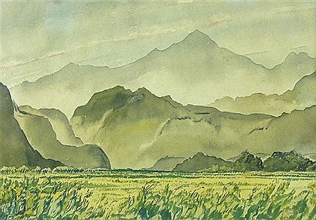 Snowdon at evening