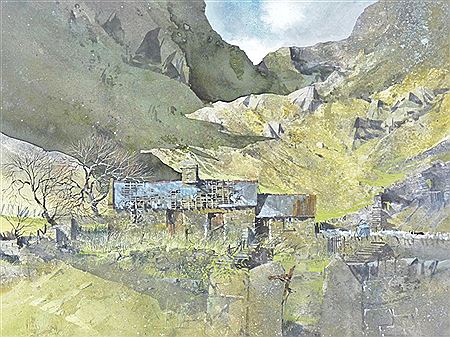 Snowdonia landscape by Malcolm Edwards - Auction record, sale price, and art valuation. Compare with similar artists and explore comparable artworks.