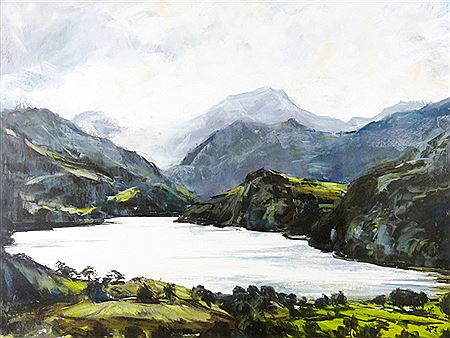 Landscape, Llyn Gwynant