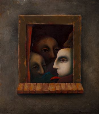 Sample artwork by Tadeusz Jaroszynski (1933 - 2020), known for painting - View similar artists and auction records