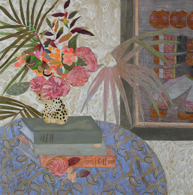 Still life with camelias