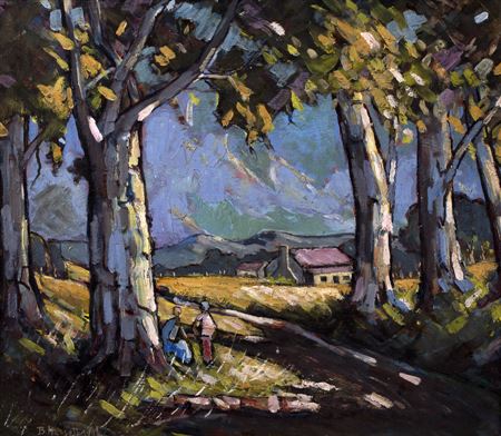 Sample artwork by Berhnard Berne Franz Hesselbarth (1903 - 1991), known for painting - View similar artists and auction records