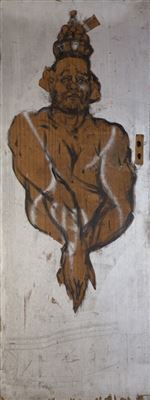 Portrait of Braam Kruger: Self-portrait