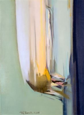 Untitled composition in green