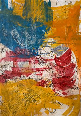Sunrise in the Bush III by Mickey Korzennik - Auction record, sale price, and art valuation. Compare with similar artists and explore comparable artworks.