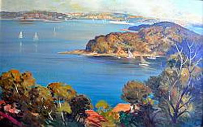 Sydney Harbour View by Emil Bednes - Auction record, sale price, and art valuation. Compare with similar artists and explore comparable artworks.