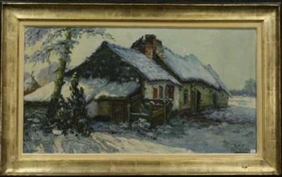 "fermette enneigée"