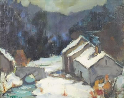Moulin Monceau by Yvonne Tellier-Mahy - Auction record, sale price, and art valuation. Compare with similar artists and explore comparable artworks.