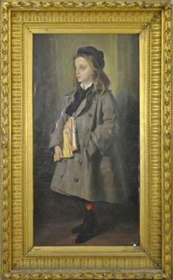 Portrait de fillette by Antoine Joseph Bourlard - Auction record, sale price, and art valuation. Compare with similar artists and explore comparable artworks.