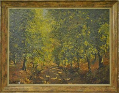 Sous-bois by Louis Garot - Auction record, sale price, and art valuation. Compare with similar artists and explore comparable artworks.