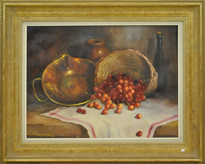 Nature morte aux cerises