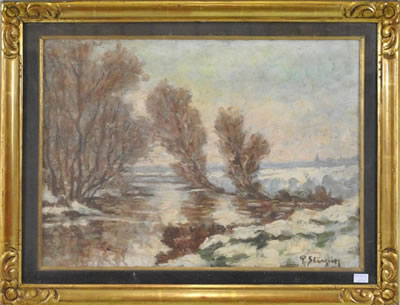 Paysage enneigé