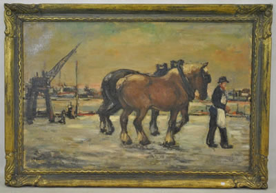 2 chevaux de trait