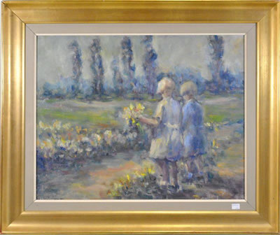 Sample artwork by Willem De Mol (Born 1932), known for painting - View similar artists and auction records