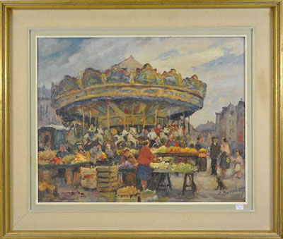 Sample artwork by Albert Dandoy (1885 - 1977), known for painting and sculpture - View similar artists and auction records