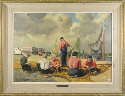 Sample artwork by Jos Belleghem (1894 - 1970), known for painting - View similar artists and auction records