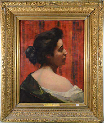 "portrait de jeune dame vue de profil" by Adrian Geefs - Auction record, sale price, and art valuation. Compare with similar artists and explore comparable artworks.