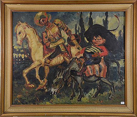 Don Quichotte et Sancho