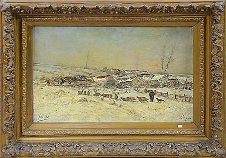 Paysage enneigé