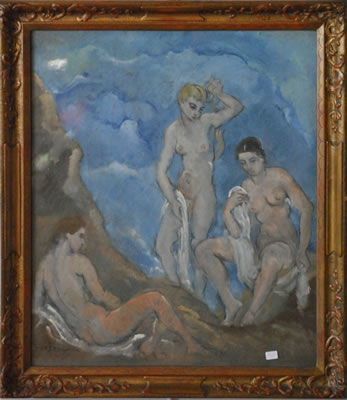 Les 3 grâces au bain