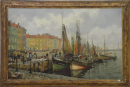 Sample artwork by Edmond Heirman (1869 - 1957), known for painting - View similar artists and auction records