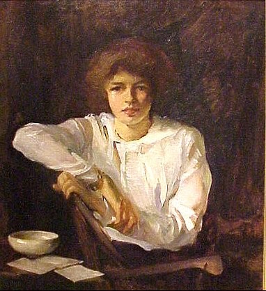 Portrait of a Young Lady in a Windsor Chair