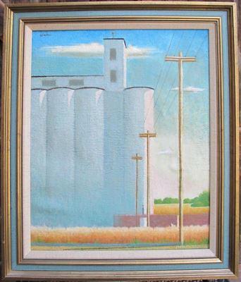 L'borg grain elevators