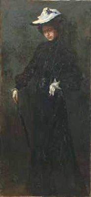 Élégante en noir
