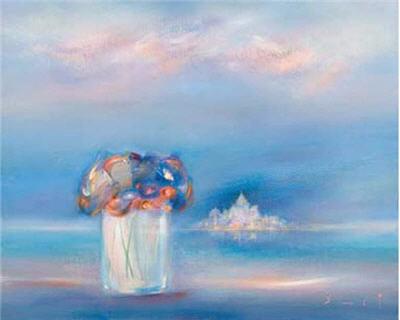Bouquet devant la mer by Rene Louis Smet - Auction record, sale price, and art valuation. Compare with similar artists and explore comparable artworks.