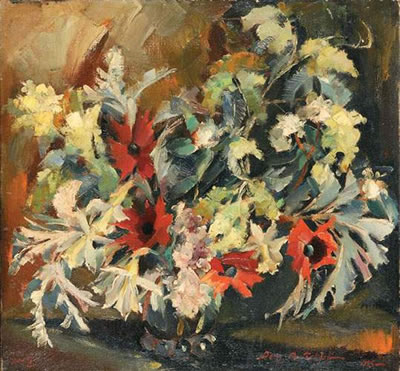 Grand bouquet, Biarritz 1945