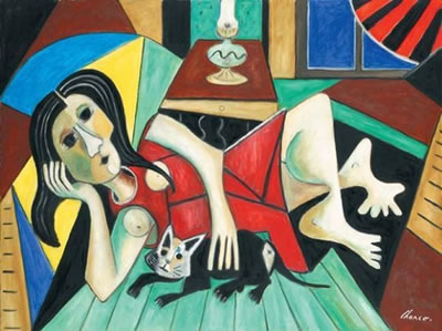 Femme allongée, 1981 by Roland Chanco - Auction record, sale price, and art valuation. Compare with similar artists and explore comparable artworks.