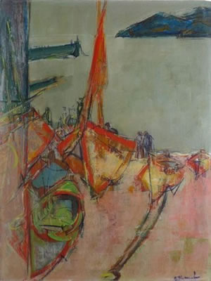 Bateaux à la cale