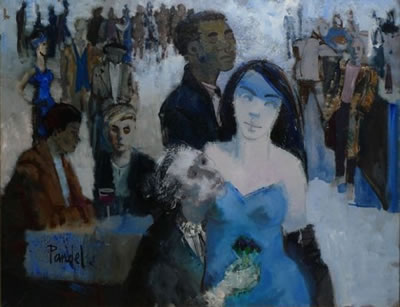Amoureux au bar