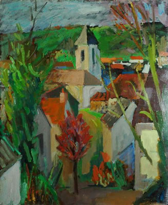 L'église de Villiers sur Morin.