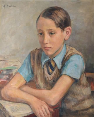 Garçon lisant