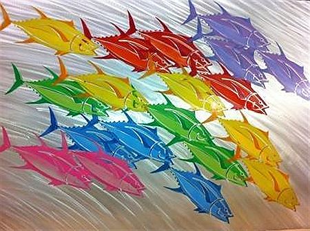 Thons arc-en-ciel