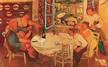 Dimanche campagnard, 1952