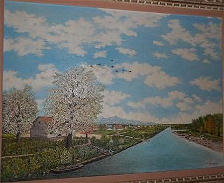Bord de rivière aux arbres en fleurs by Armand Kniazian - Auction record, sale price, and art valuation. Compare with similar artists and explore comparable artworks.