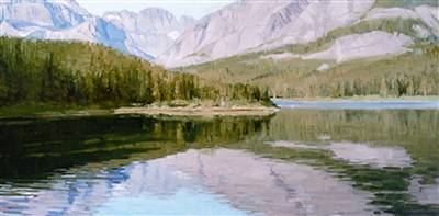 Lake Josephine by Joe Wayne - Auction record, sale price, and art valuation. Compare with similar artists and explore comparable artworks.