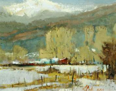 The Homestead by George Pate - Auction record, sale price, and art valuation. Compare with similar artists and explore comparable artworks.