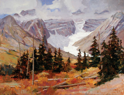 Sunwapta Pass-Canadian Rockies by Linda Tippetts - Auction record, sale price, and art valuation. Compare with similar artists and explore comparable artworks.