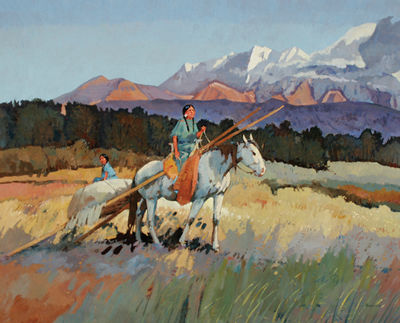 An Ancient Trail-Mid-Summer Journey by Sheryl Bodily - Auction record, sale price, and art valuation. Compare with similar artists and explore comparable artworks.