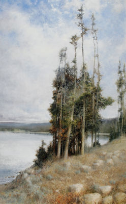 From the North Shore of Lake Yellowstone