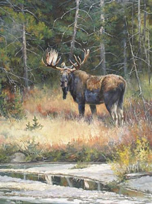 Watcher in the Woods by Edward Du Rose - Auction record, sale price, and art valuation. Compare with similar artists and explore comparable artworks.