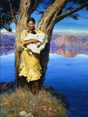 Sacagawea & Son