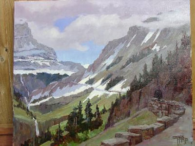 Spring on Logan Pass