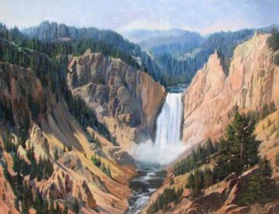 Sample artwork by Michael Kosorok (Born 1943), known for southern montana landscape - View similar artists and auction records