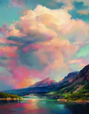 ST. MARY'S LAKE by Linda Tuma Robertson - Auction record, sale price, and art valuation. Compare with similar artists and explore comparable artworks.